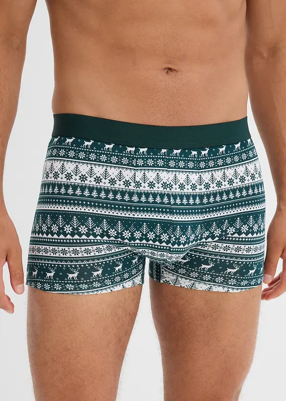 Lot de 3 boxers coton, bonprix