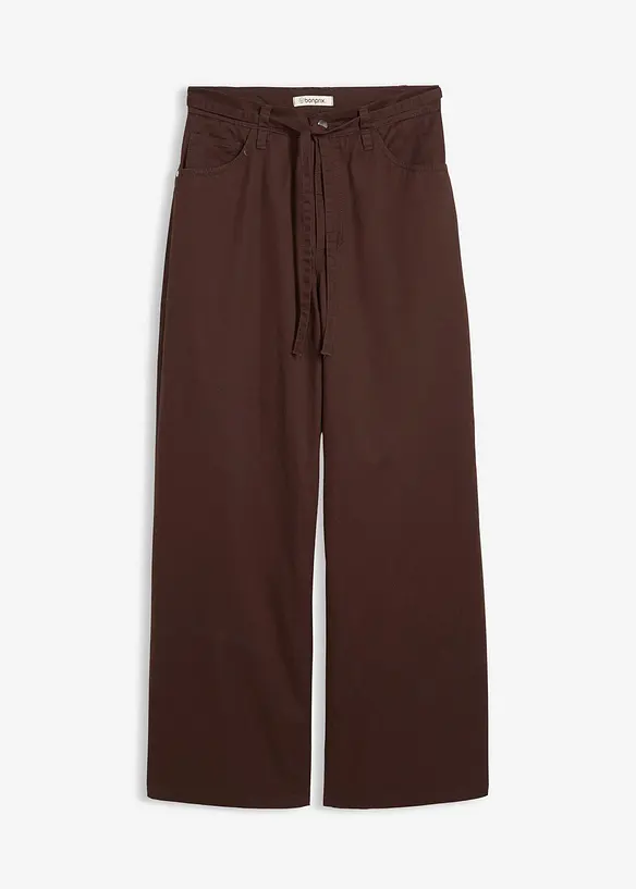 Pantalon en twill 100% coton, bonprix