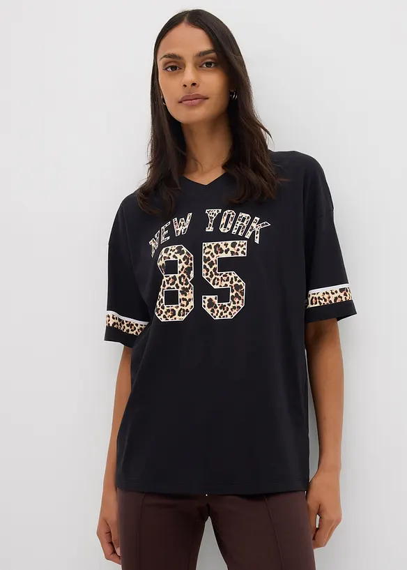 Oversize-Shirt aus reiner Bio-Baumwolle, bonprix