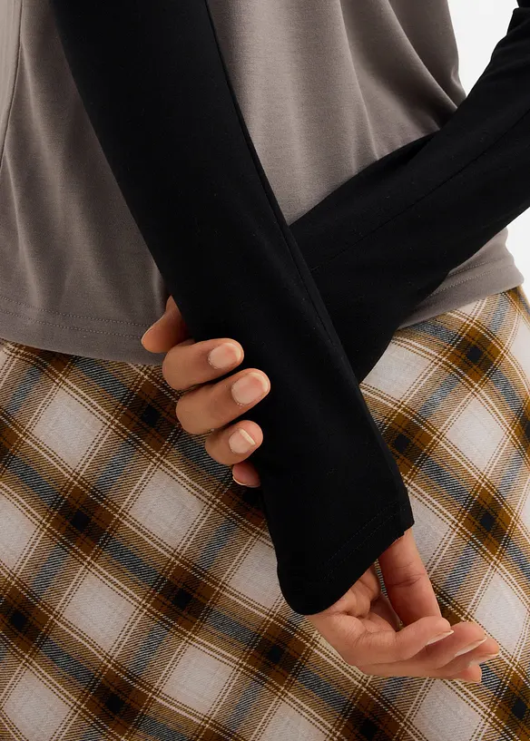 T-shirt manches longues en jersey, bonprix