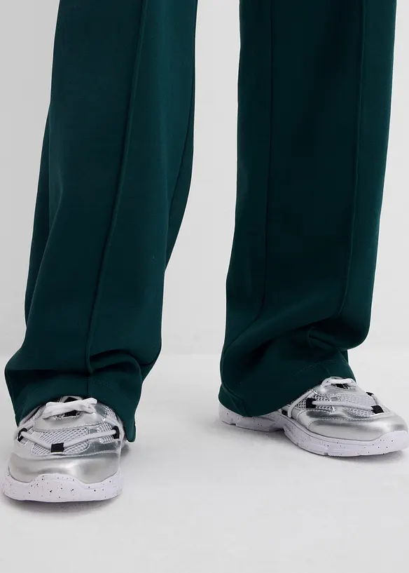 Pantalon en molleton 100% coton, bonprix