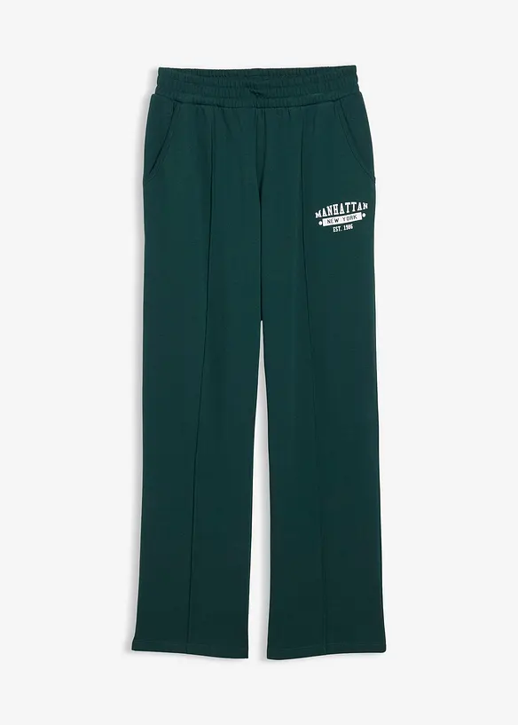 Pantalon en molleton 100% coton, bonprix