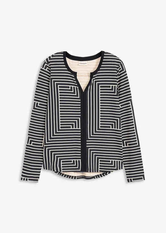 Viskose Langarmshirt, bonprix