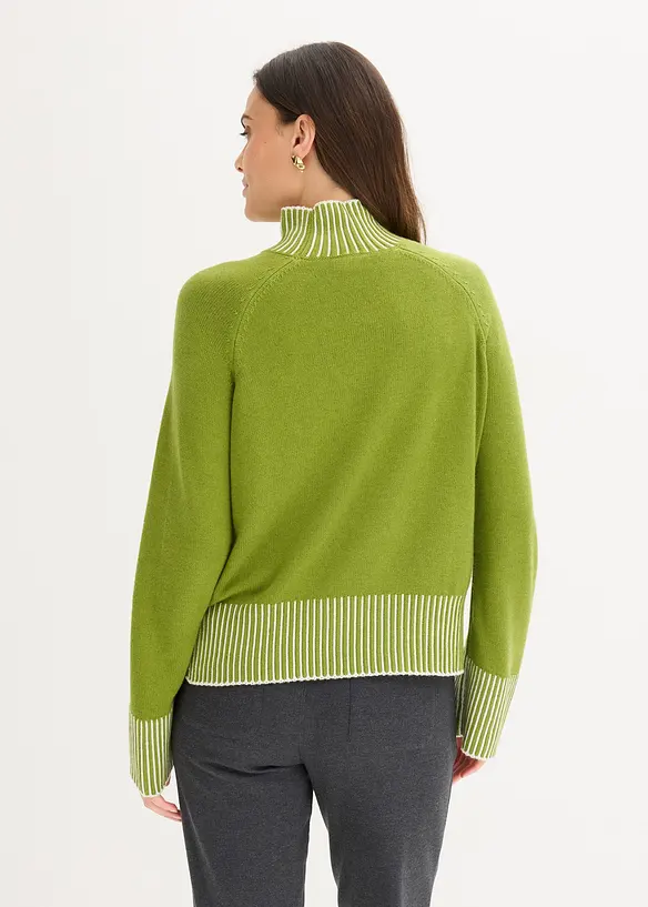 Stehkragenpullover, bonprix
