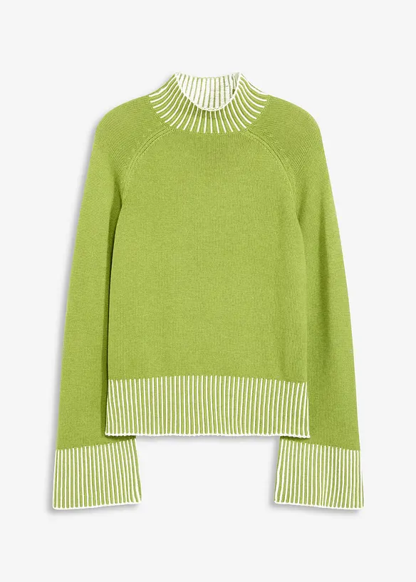 Stehkragenpullover, bonprix