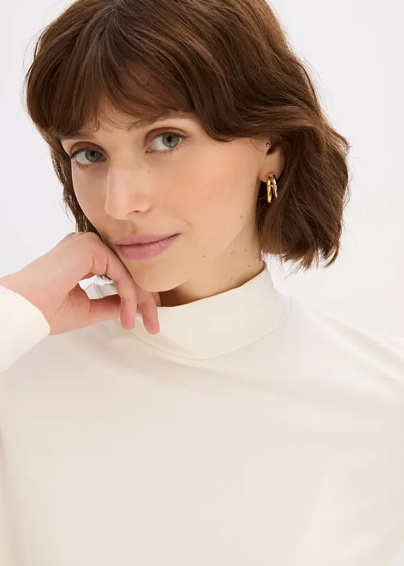 Figurbetontes Langarmshirt, bonprix