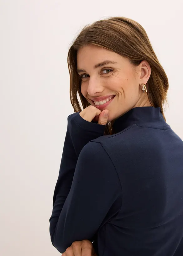 Figurbetontes Langarmshirt, bonprix