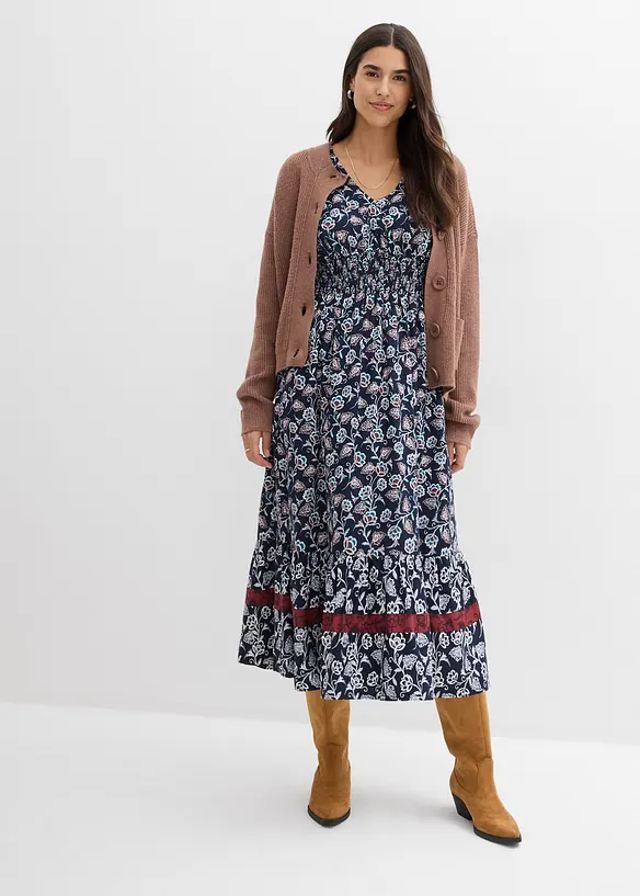 Robe longue en viscose fluide, bonprix