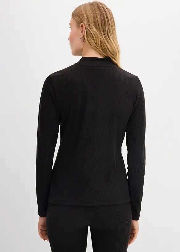 T-shirt thermique à col montant, bonprix