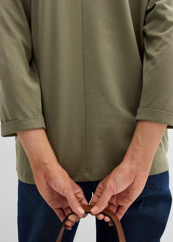 Shirt aus reiner Baumwolle, bonprix