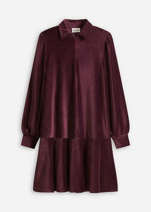 Robe courte en velours côtelé, bonprix