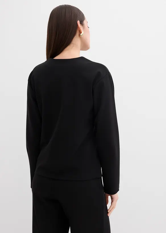T-shirt manches longues en jersey milano, bonprix