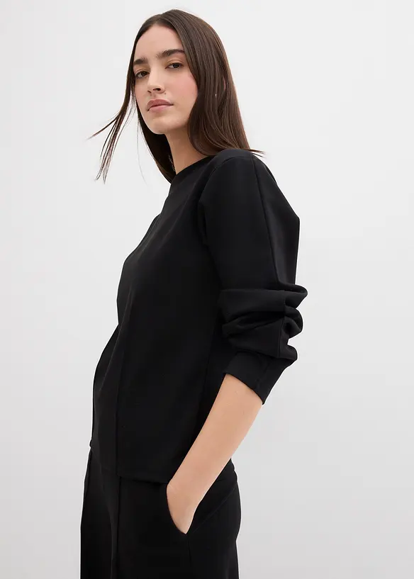 T-shirt manches longues en jersey milano, bonprix