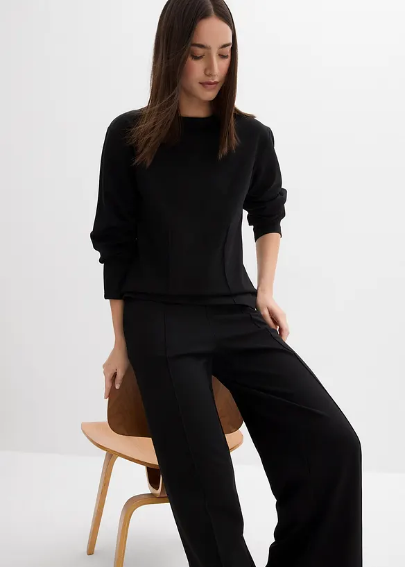 T-shirt manches longues en jersey milano, bonprix