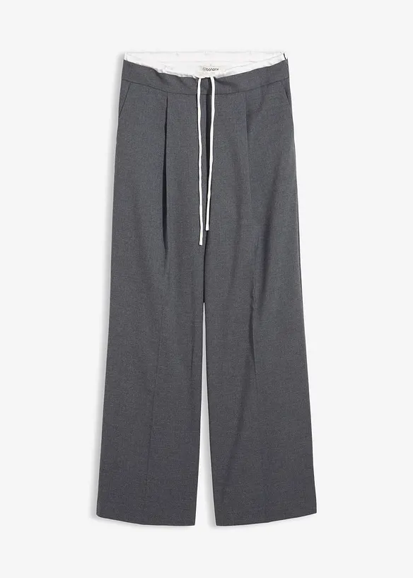 Weite Hose aus Viskose-Mix, bonprix
