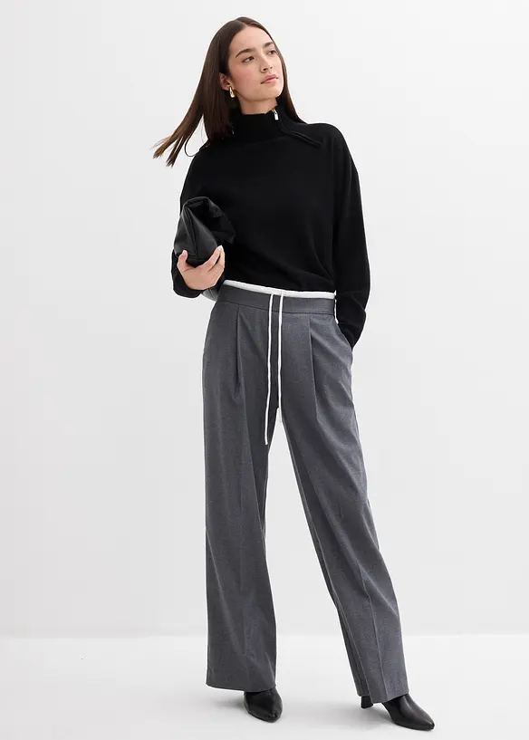 Weite Hose aus Viskose-Mix, bonprix