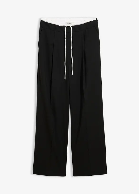 Weite Hose aus Viskose-Mix, bonprix