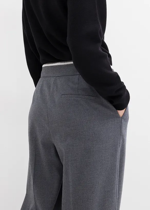 Weite Hose aus Viskose-Mix, bonprix