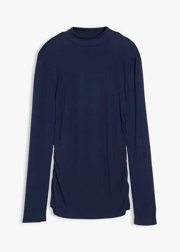 Rippshirt mit Raffung, bonprix