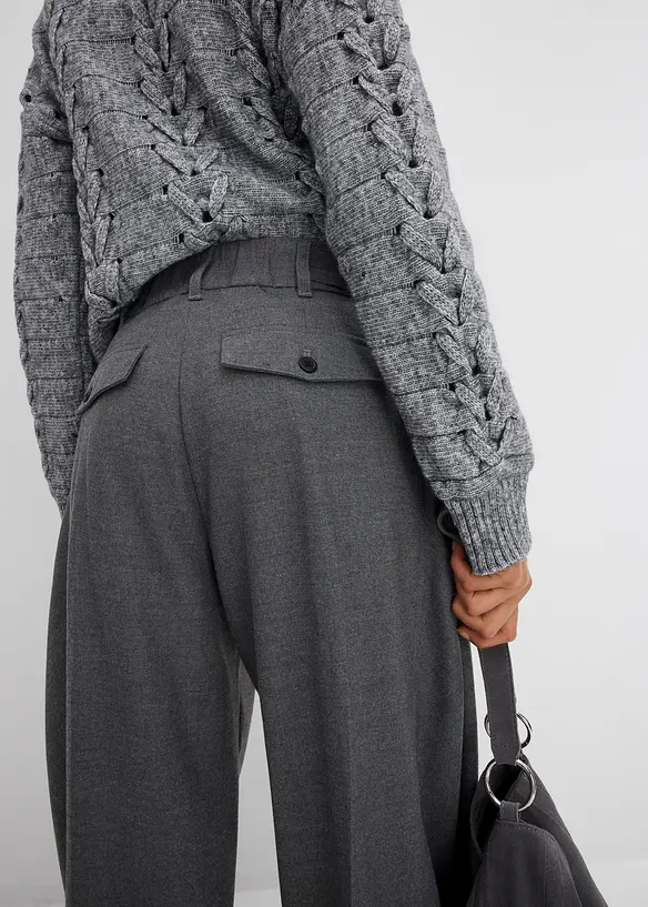 Hose mit Bequembund aus Viskose-Mix, bonprix