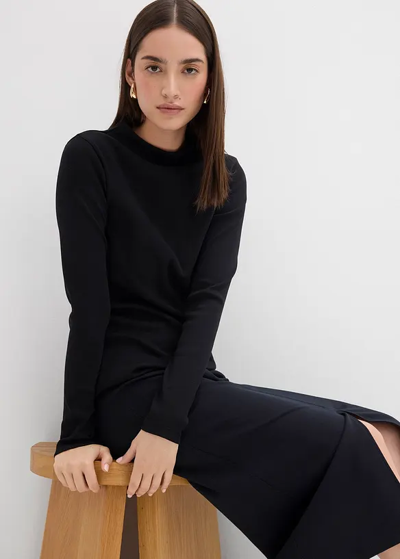 Geripptes Langarmshirt, bonprix