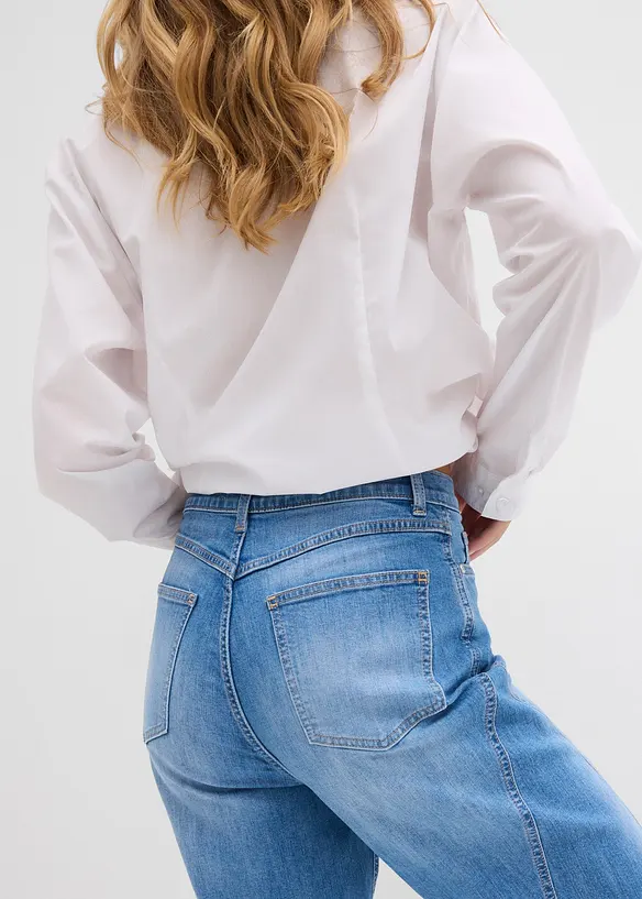 Baggy-Jeans High Waist, bonprix