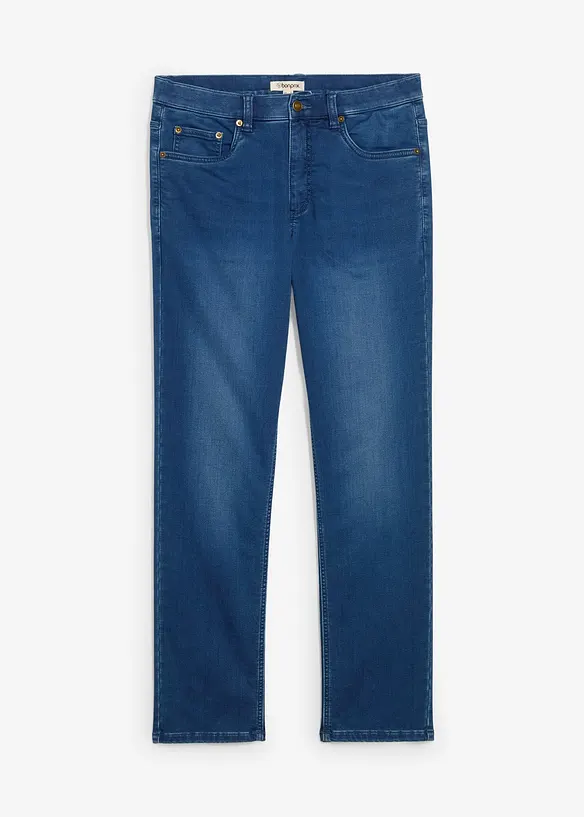 Classic Fit Jeans-Jogger mit Komfortbund, Straight, bonprix