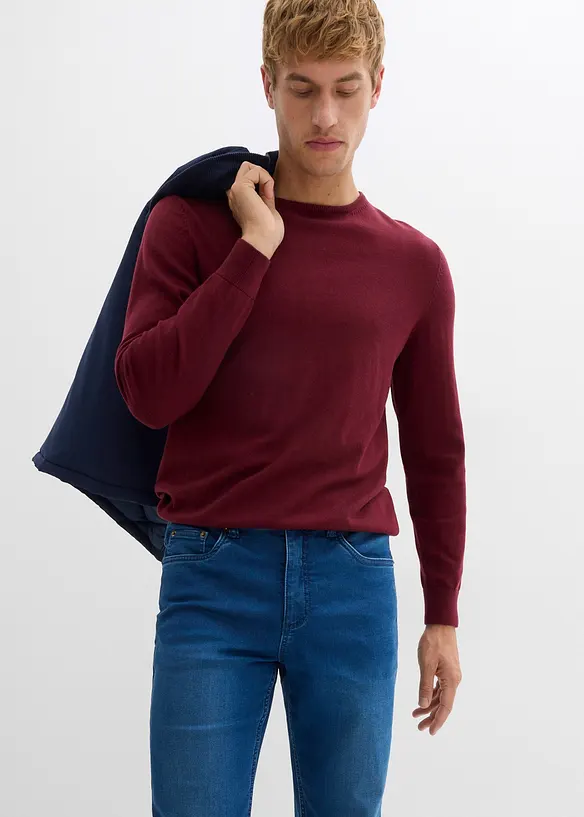 Classic Fit Jeans-Jogger mit Komfortbund, Straight, bonprix