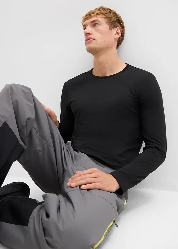 Langarm-Thermoshirt (2er Pack), Slim Fit, bonprix