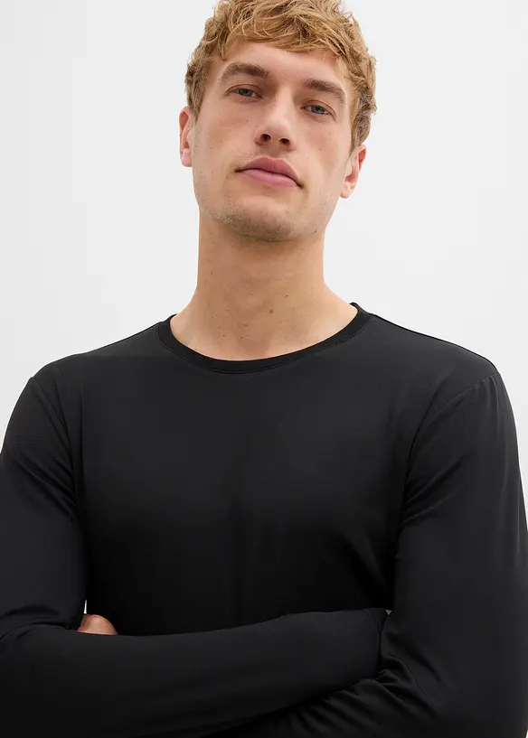 Langarm-Thermoshirt (2er Pack), Slim Fit, bonprix