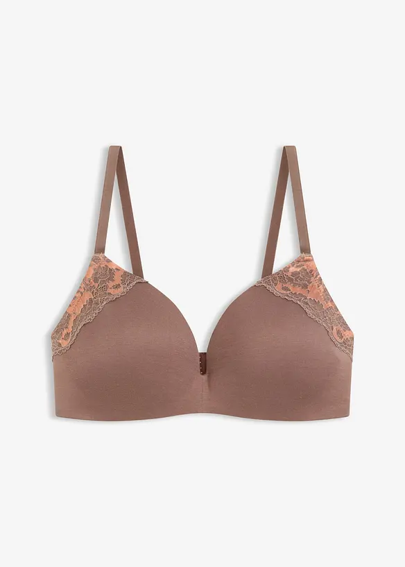 Schalen-BH ohne Bügel aus weichem Modal, bonprix