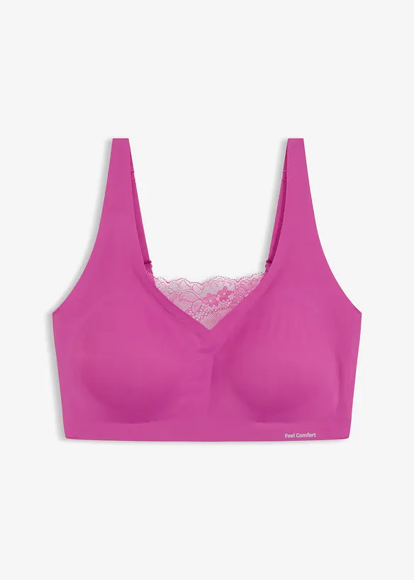 Wattiertes Feel Comfort Lasercut Bralette, bonprix