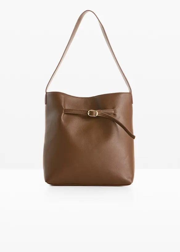 XL-Handtasche mit Schnalle, bonprix