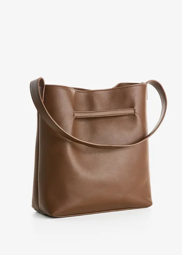 XL-Handtasche mit Schnalle, bonprix