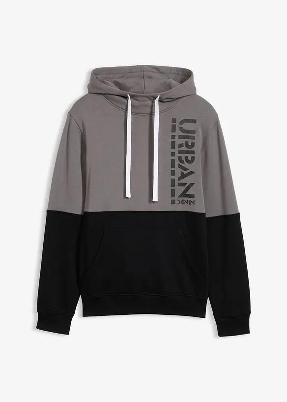 Kapuzensweatshirt, Slim Fit, bonprix