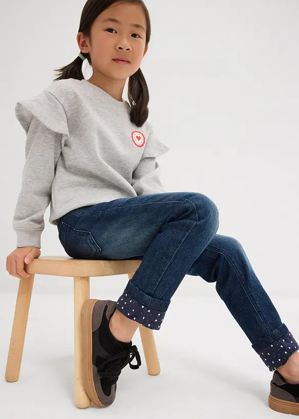 Jean slim thermique avec doublure jersey, bonprix