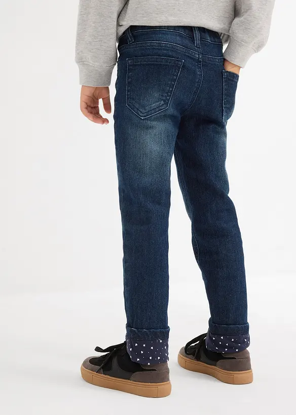 Jean slim thermique avec doublure jersey, bonprix