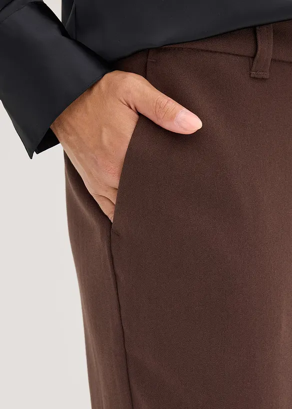 Anzugshose mit Schlitzen, bonprix