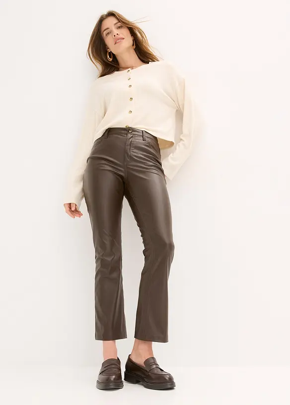 Lederimitat-Hose, bonprix