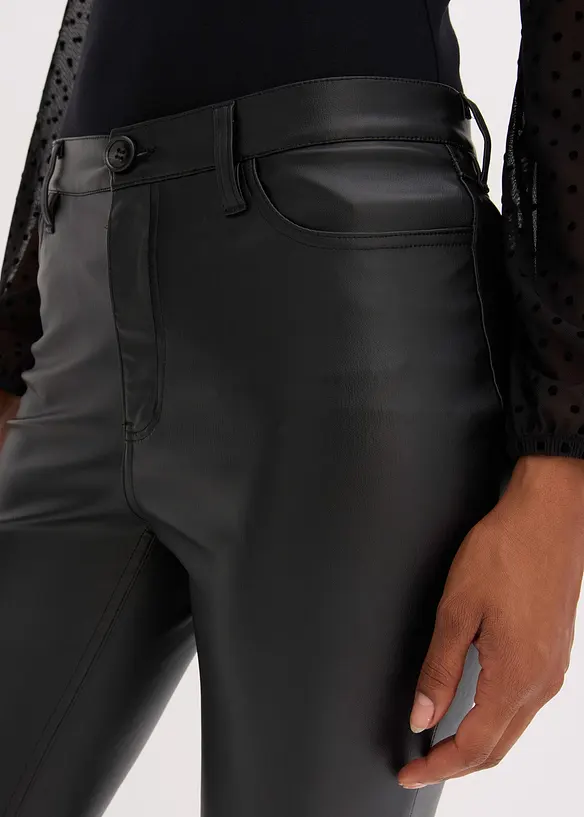 Lederimitat-Hose, bonprix