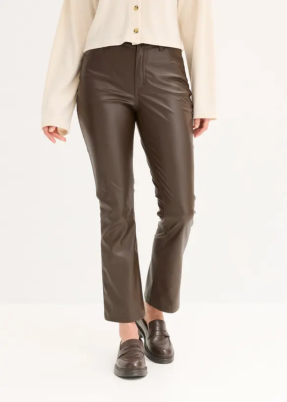 Lederimitat-Hose, bonprix