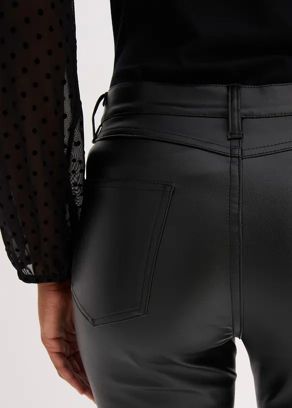 Lederimitat-Hose, bonprix