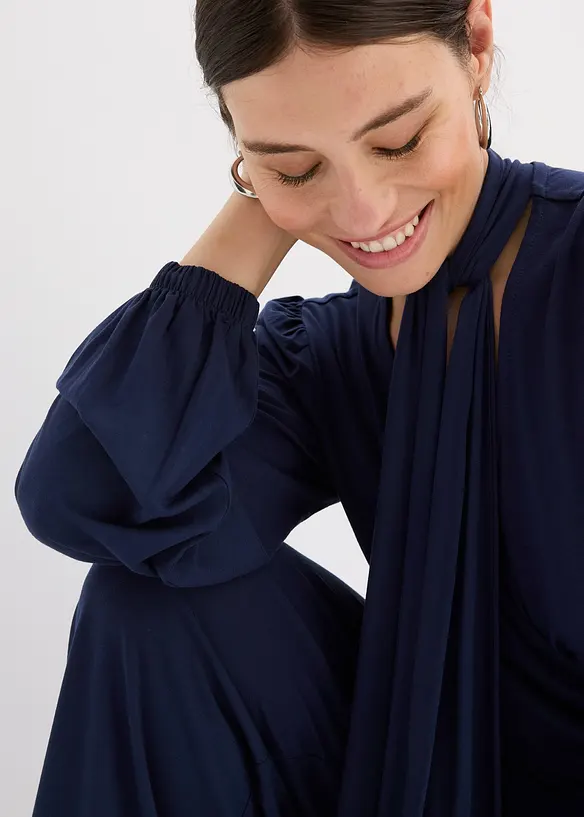 Jumpsuit aus fließendem Viskose-Mix, bonprix