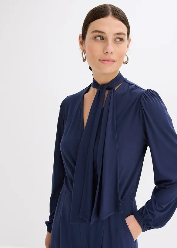 Jumpsuit aus fließendem Viskose-Mix, bonprix