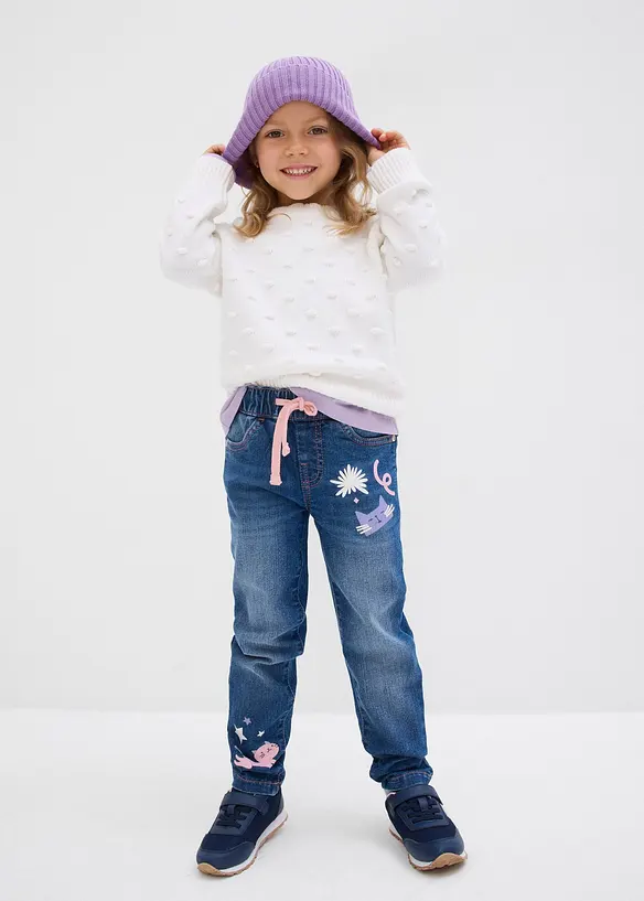 Straight-Jeans Mid Waist, bonprix