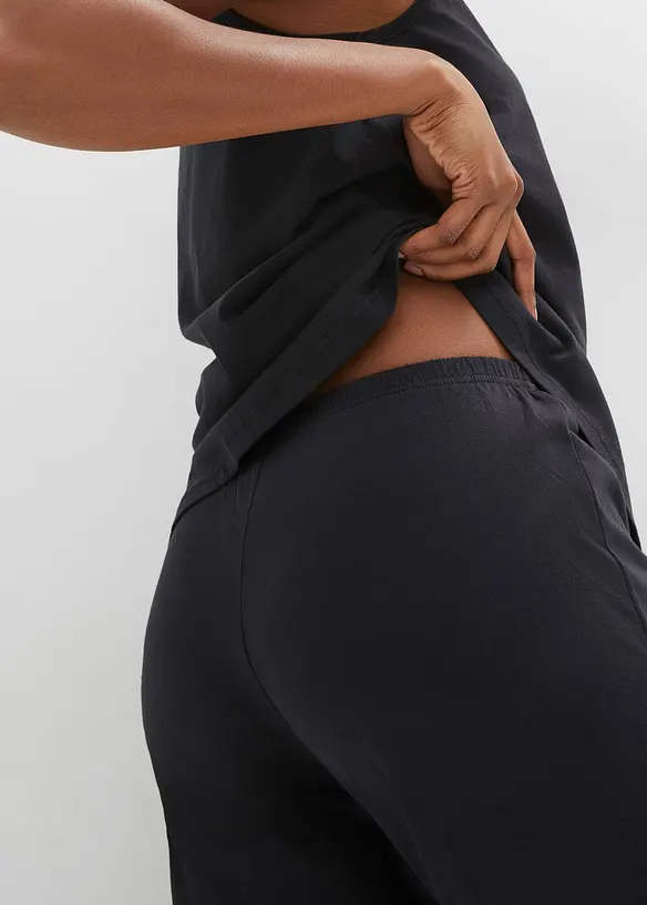 Pyjama à empiècement en dentelle, bonprix