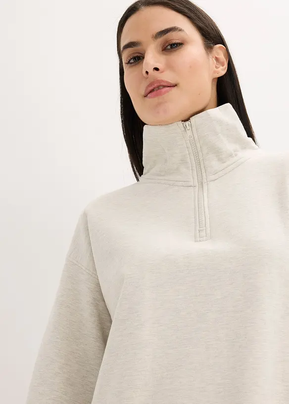 Loungewear Sweat Hausanzug mit Leggings, bonprix