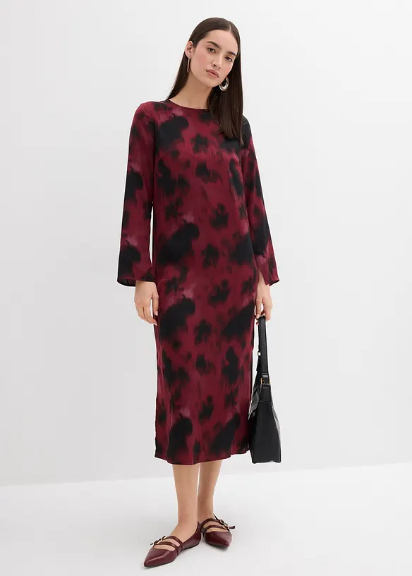Midikleid aus Satin, bonprix