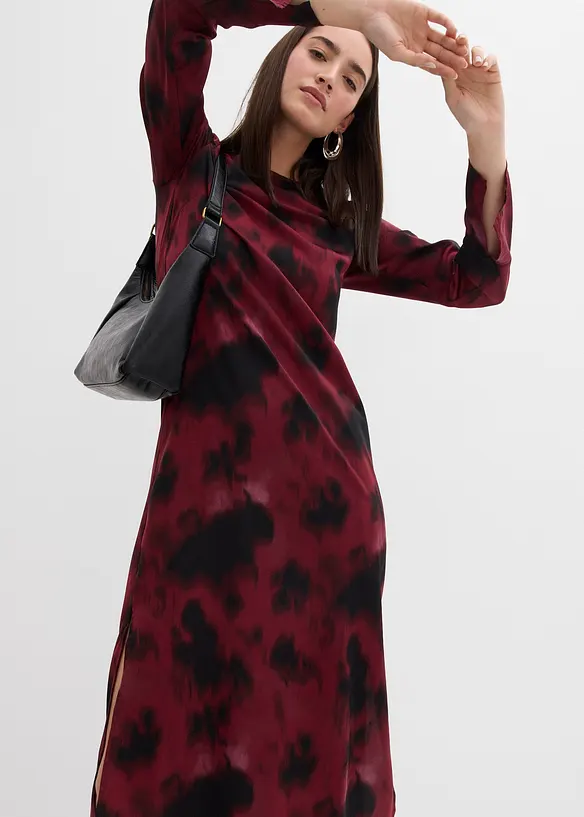 Midikleid aus Satin, bonprix