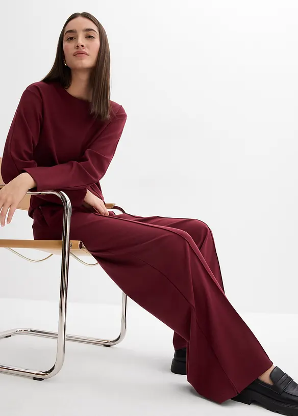 Hose aus Punto di Roma, bonprix